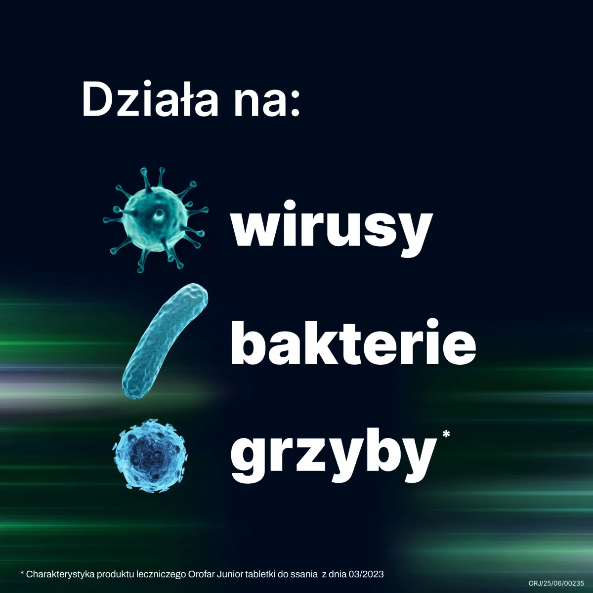 Orofar Junior 1 mg + 1 mg, 24 tabletki do ssania
