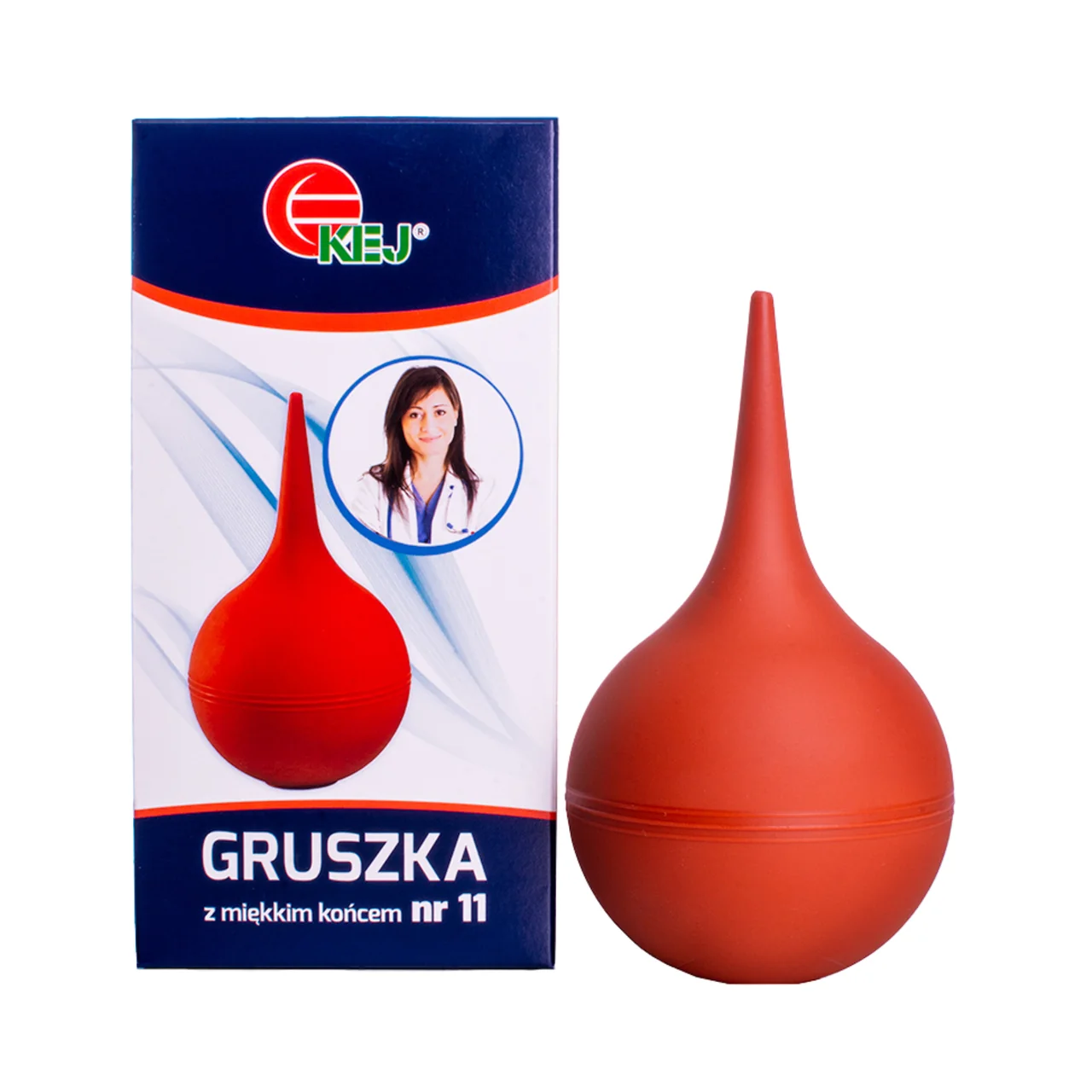 Kej gruszka z miękkim końcem nr 11, 1 sztuka