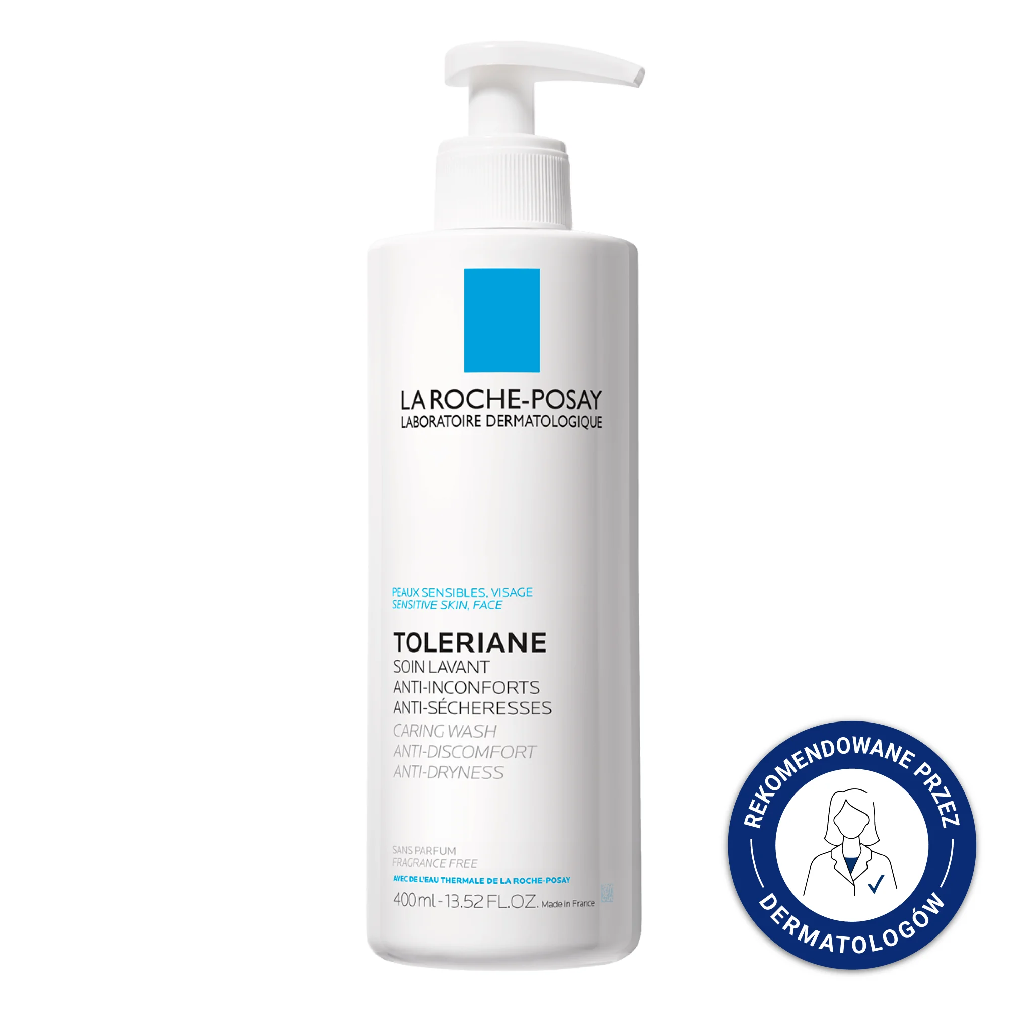 La Roche-Posay Toleriane łagodna emulsja oczyszczająca, 400 ml