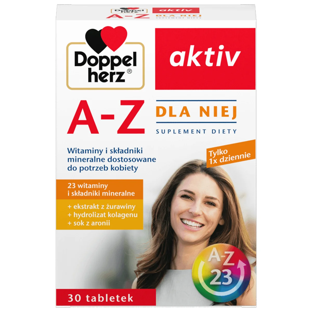 Doppelherz Aktiv A-Z Dla Niej 30 tabletek