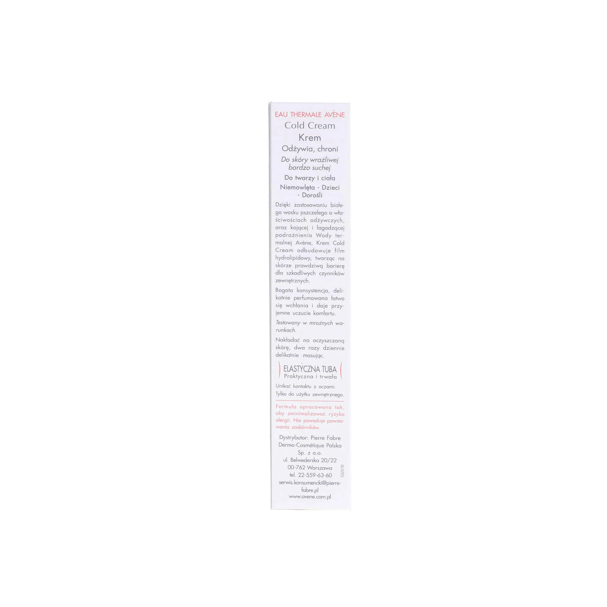 Avene Cold Cream krem, 40 ml