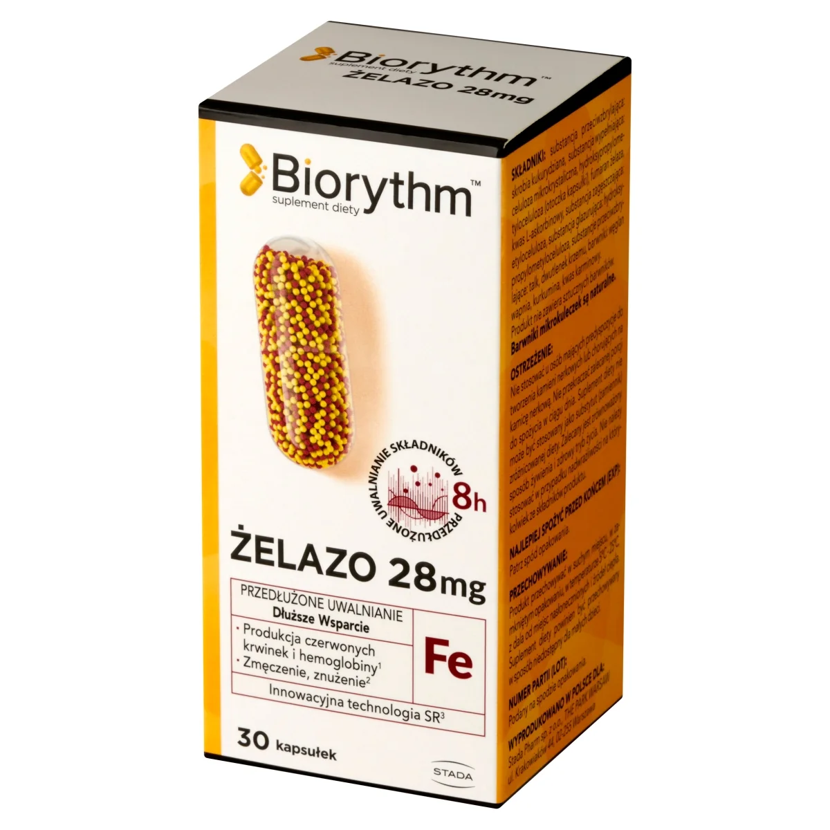 BIOrythm Żelazo 30 kapsułek
