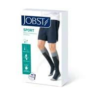 Jobst Sport, podkolanówki CCL1, szaro/grafitowe, rozmiar S, 1 para