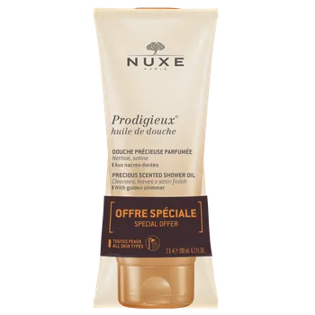 Nuxe Prodigieux, olejek pod prysznic, 200 ml + 200 ml 