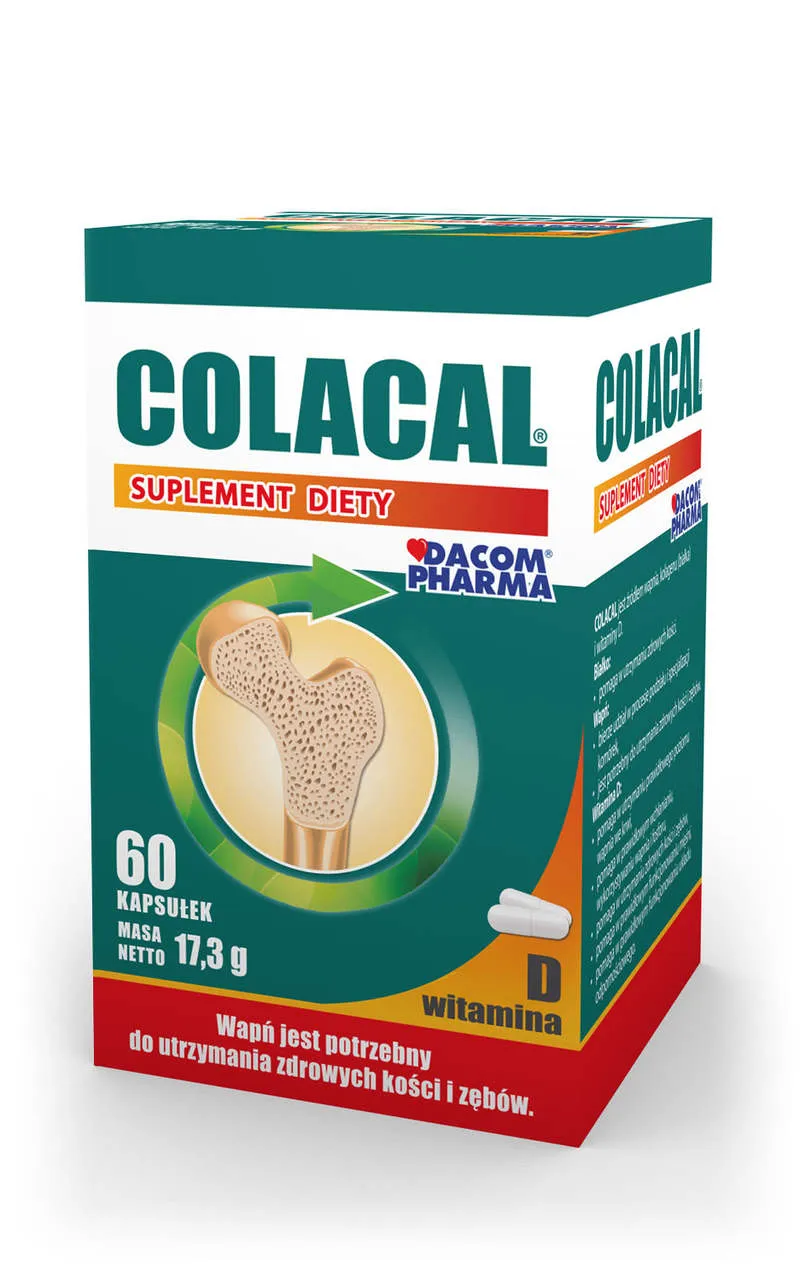 Colacal, suplement diety, 60 kapsułek