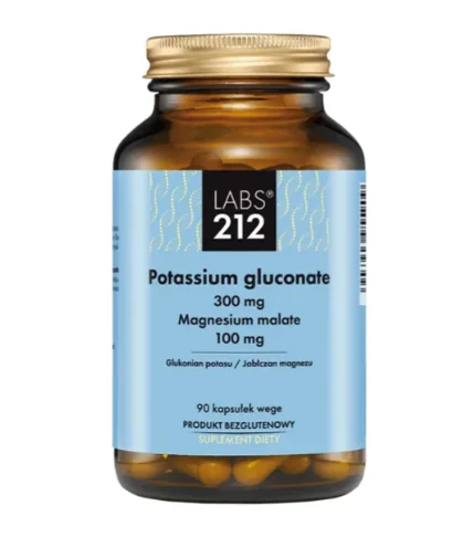 LABS212 Potassium Gluconate 90 kapsułek