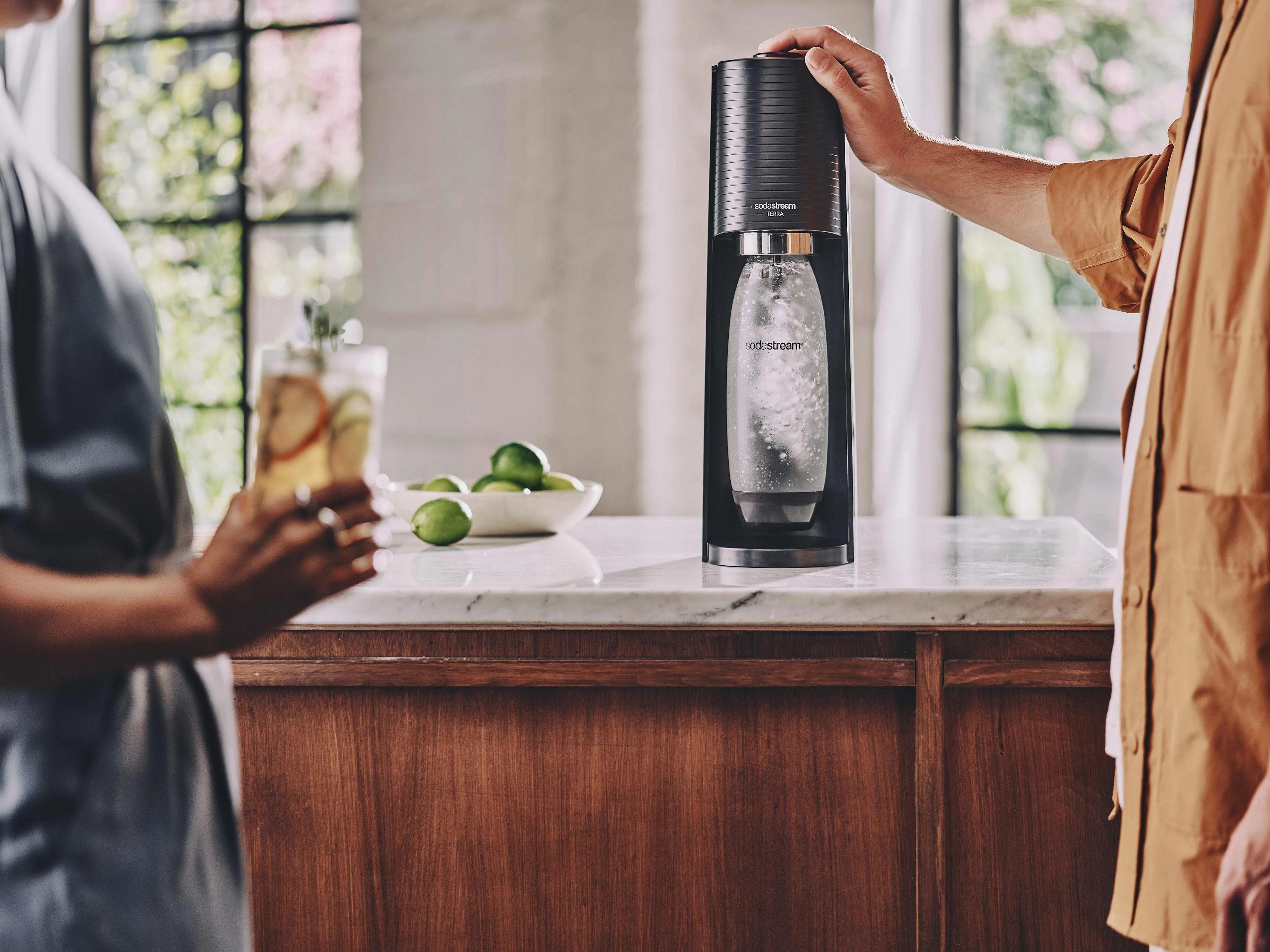 SodaStream Terra saturator czarny, 1 szt.
