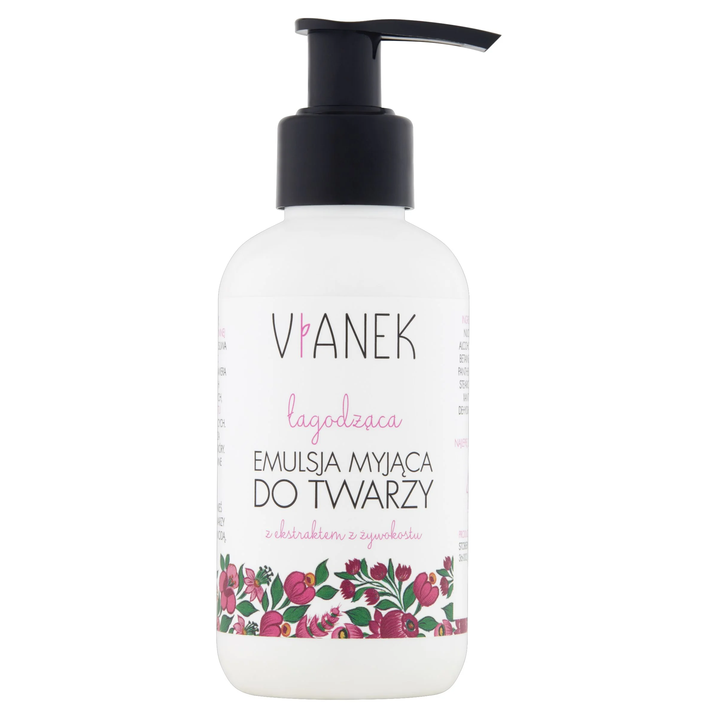VIANEK łagodząca emulsja myjąca do twarzy, 150 ml