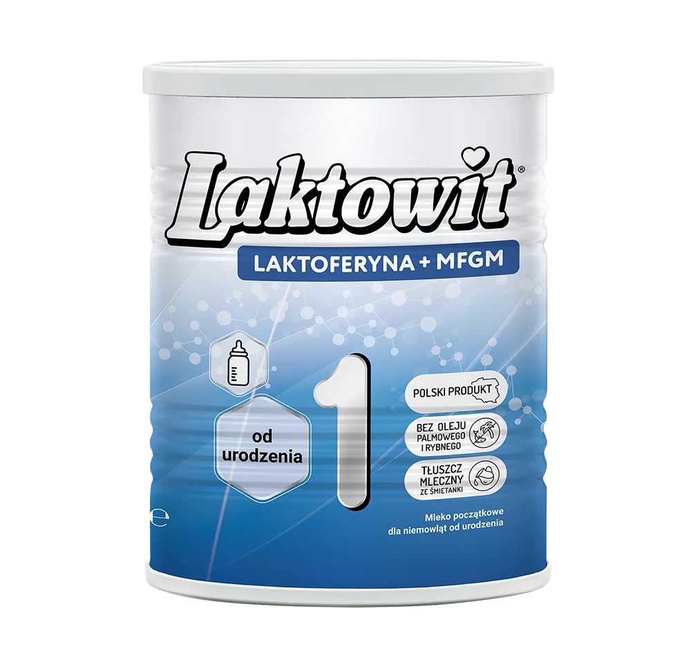 Laktowit 1 Lakoferyna+MFGM mleko początkowe od urodzenia, 850 g
