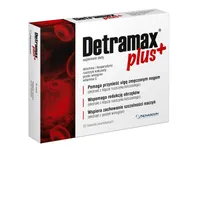 Detramax Plus, suplement diety, 60 tabletek powlekanych