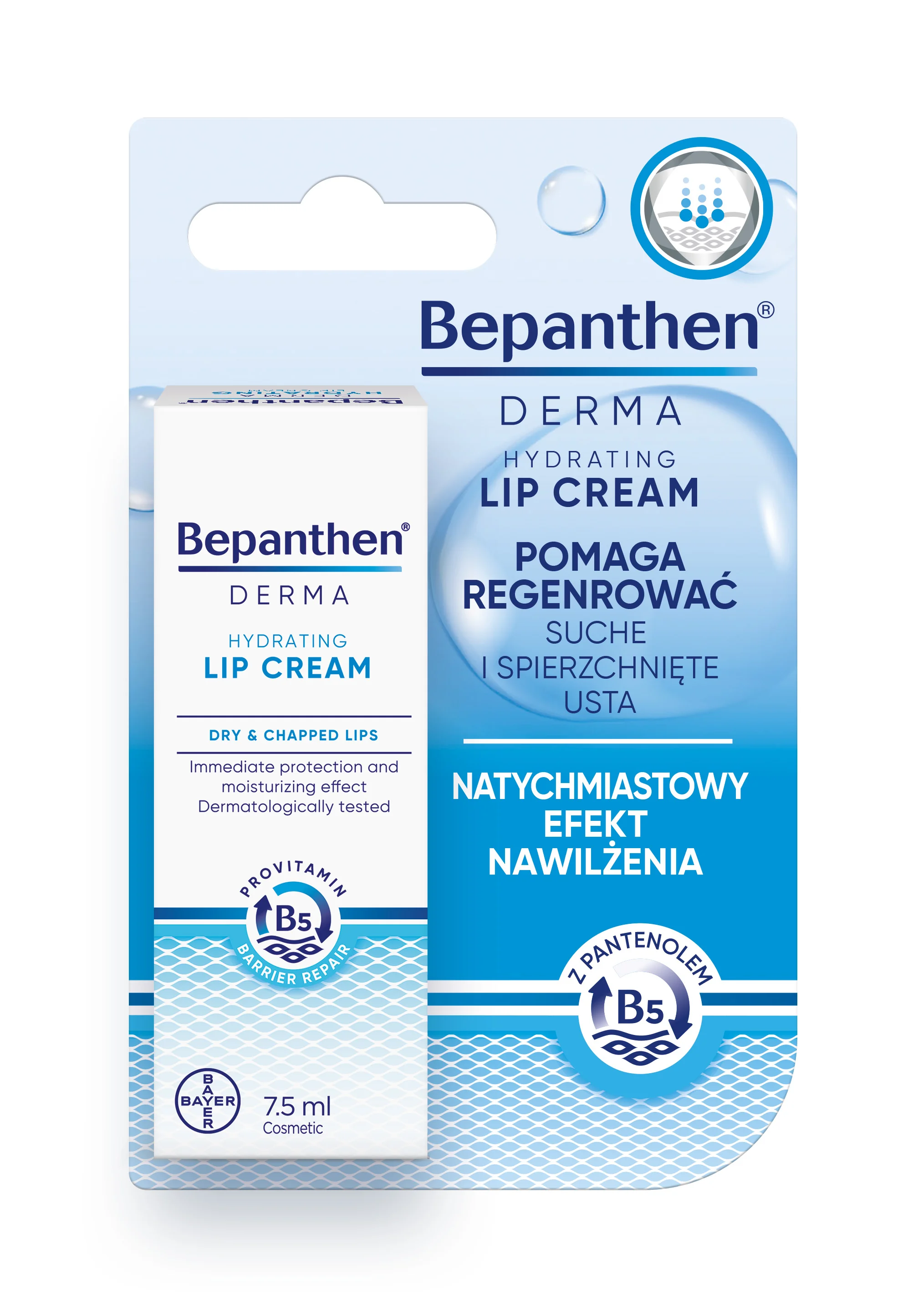 Bepanthen® Derma balsam do ust, 7,5 ml