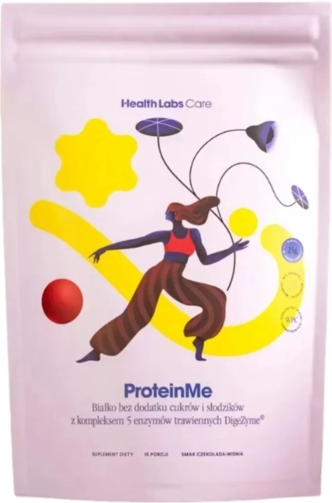 Health Labs Care ProteinMe smak czekolady z wiśnią, proszek, 519 g