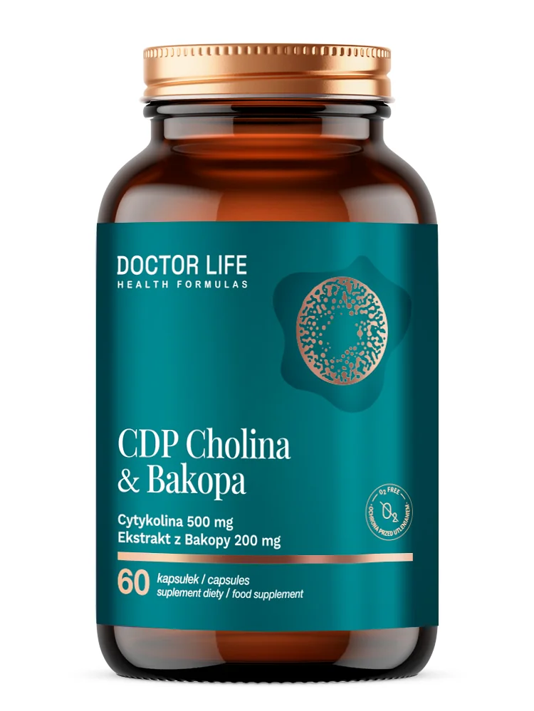 Doctor Life CDP Cholina & Bakopa 60 kapsułek