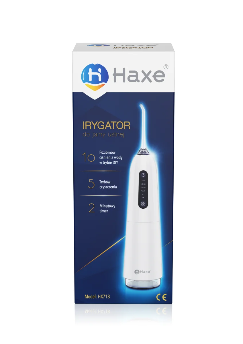 Haxe Irygator do jamy ustnej biały, HX718, 1 sztuka
