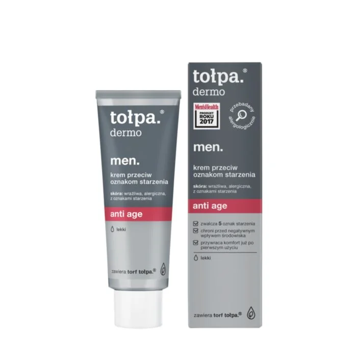 Tołpa Dermo Men 40+ krem przeciwzmarszkowy, 40 ml