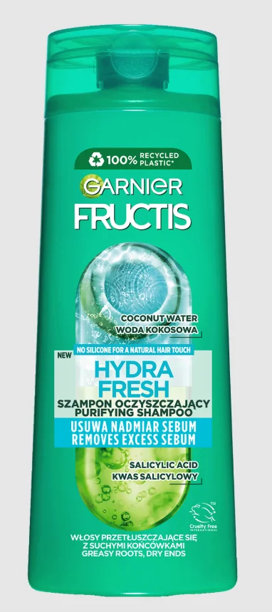 Garnier Fructis Hydra Fresh szampon wzmacniający, 400 ml