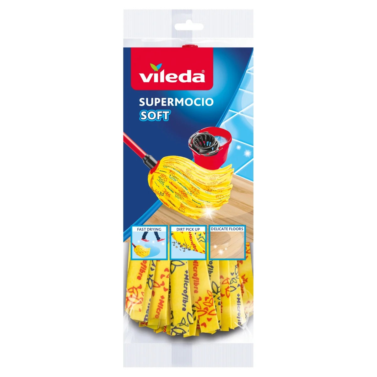 Vileda SuperMocio Soft wkład do mopa, 1 sztuka