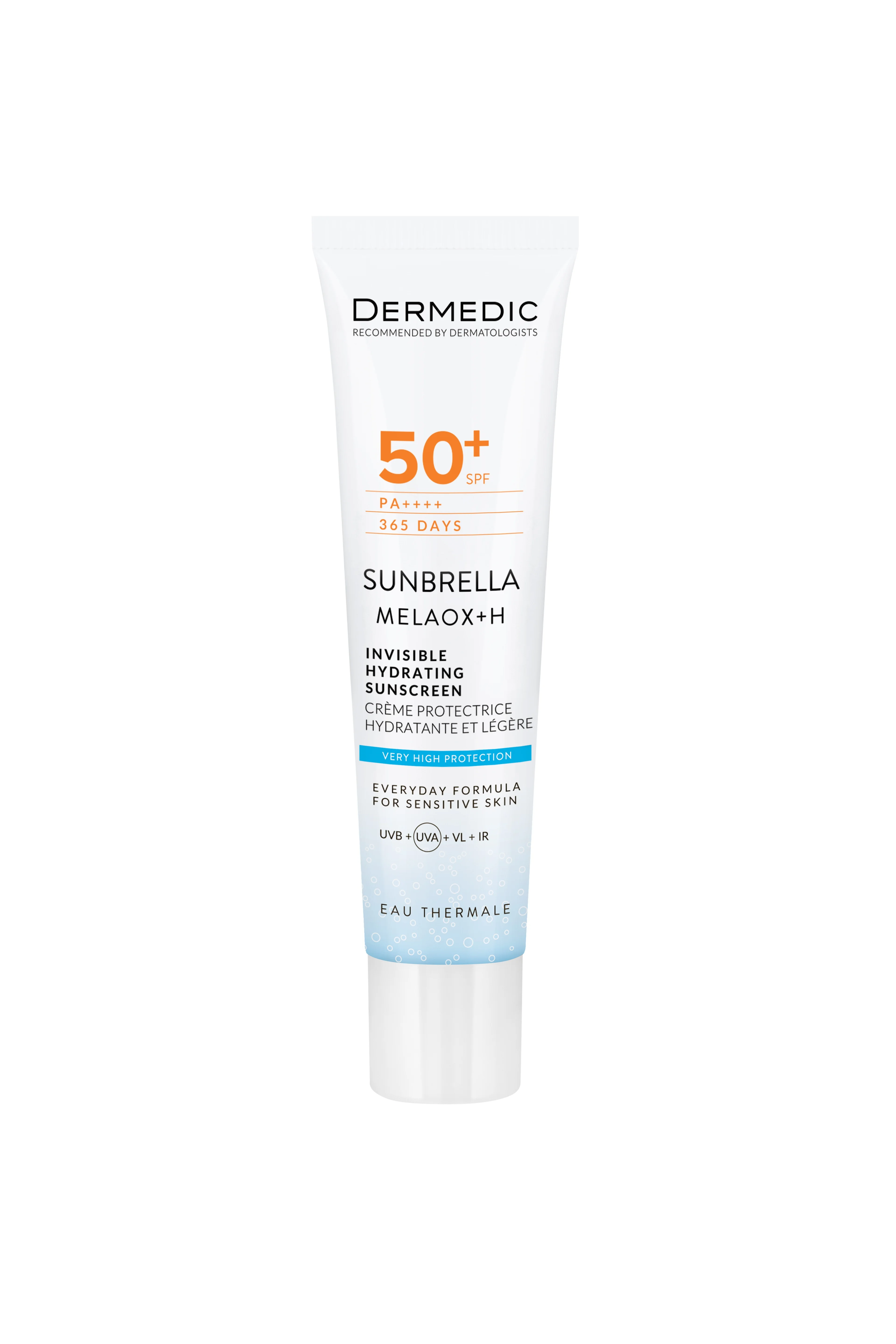 Dermedic Sunbrella nawilżający lekki krem ochronny SPF 50+, 40 ml