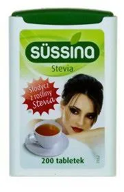 Stevia Sussina, słodzik, 200 tabletek