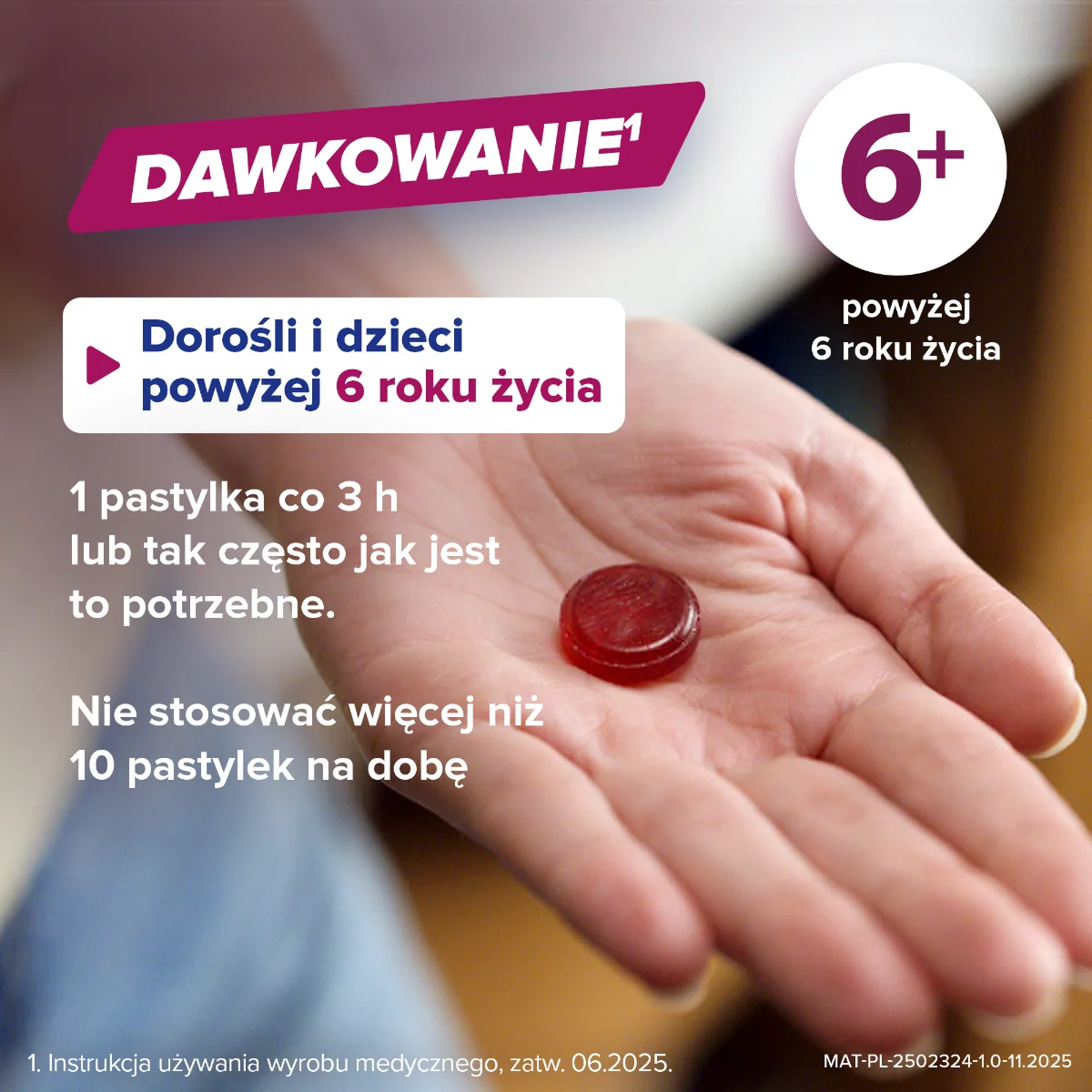 Mucosec 16 pastylek do ssania