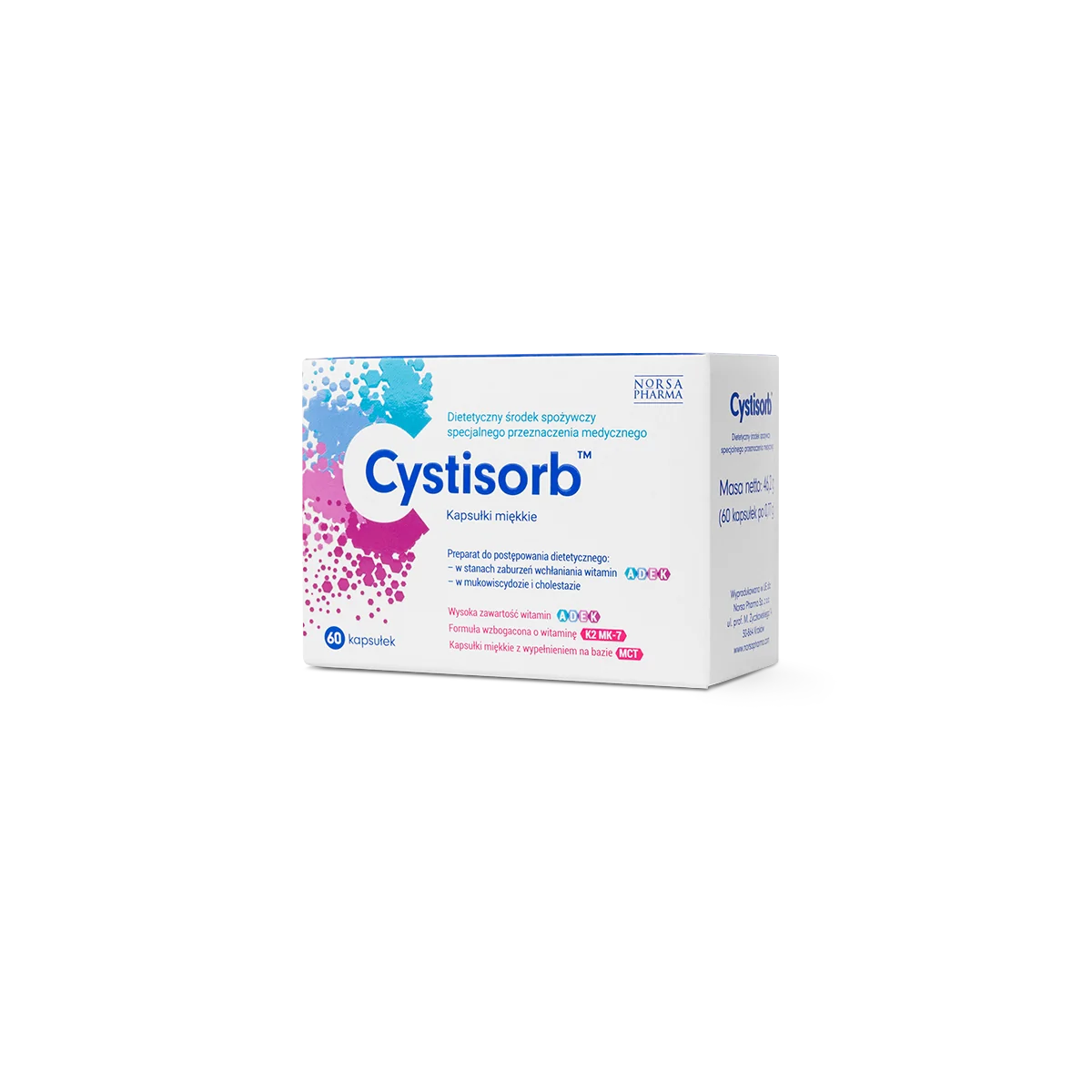 Norsa Pharma Cystisorb 60 kapsułek