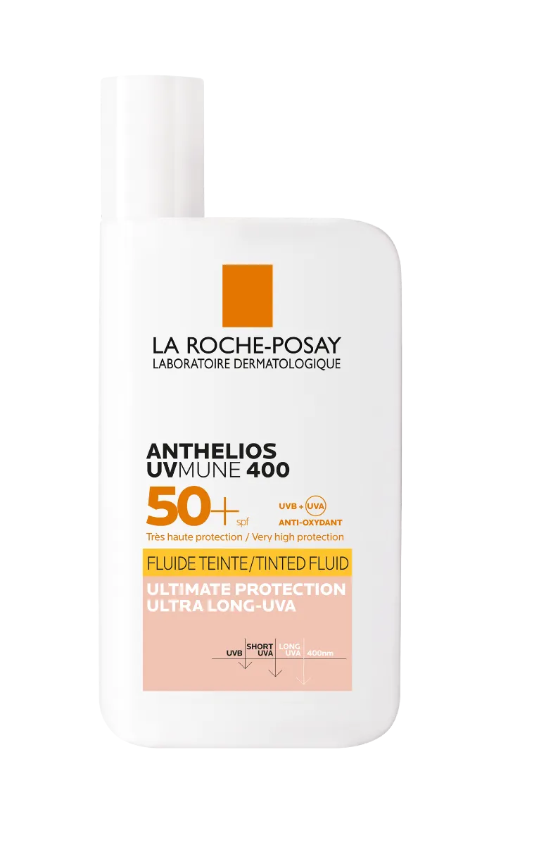 La Roche- Posay Anthelios UVMune 400 Fluid Barwiący SPF 50+, 50 ml