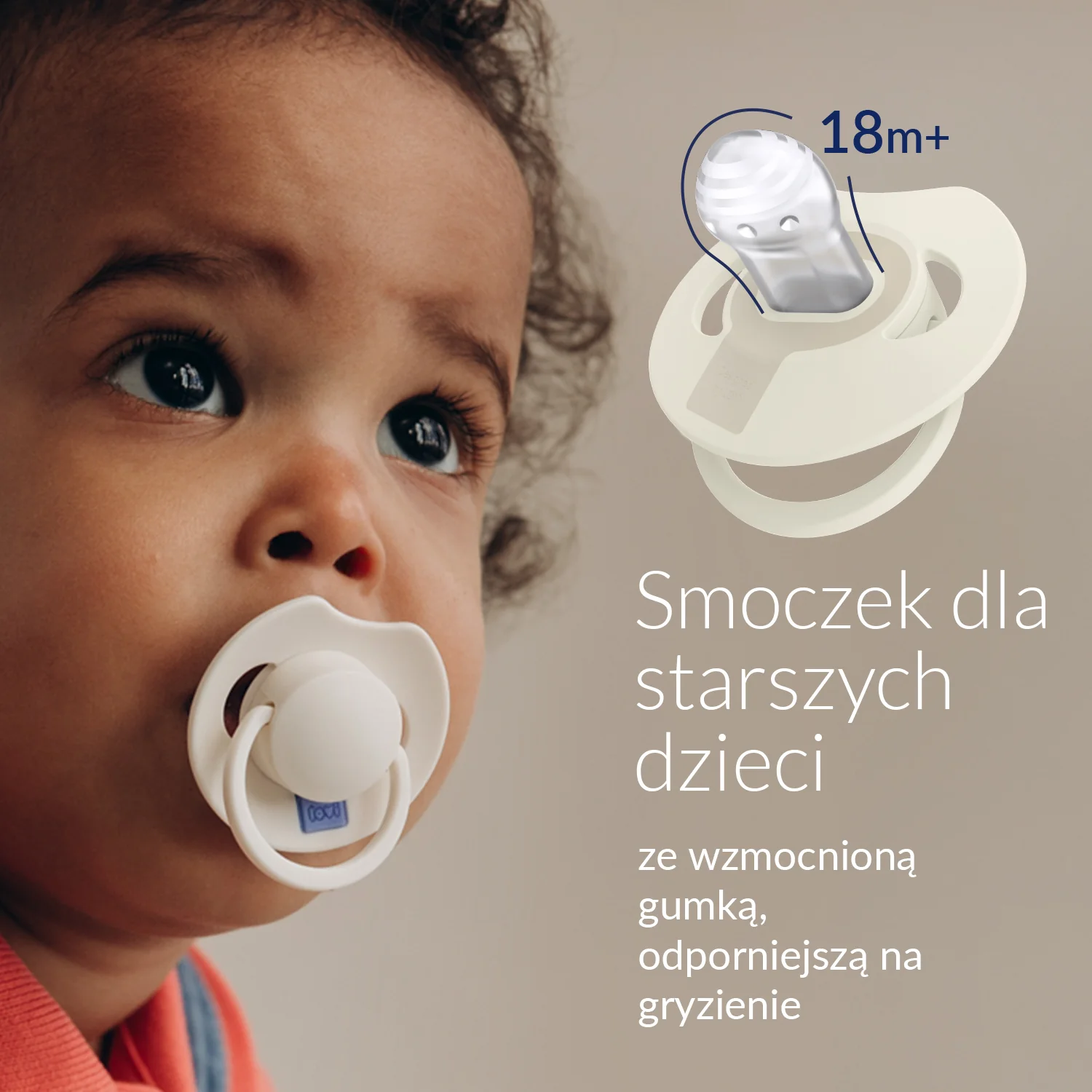 Lovi Prime smoczek silikonowy dynamiczny 0-6 m Logoon/Mint Cream 34/451, 2 sztuki