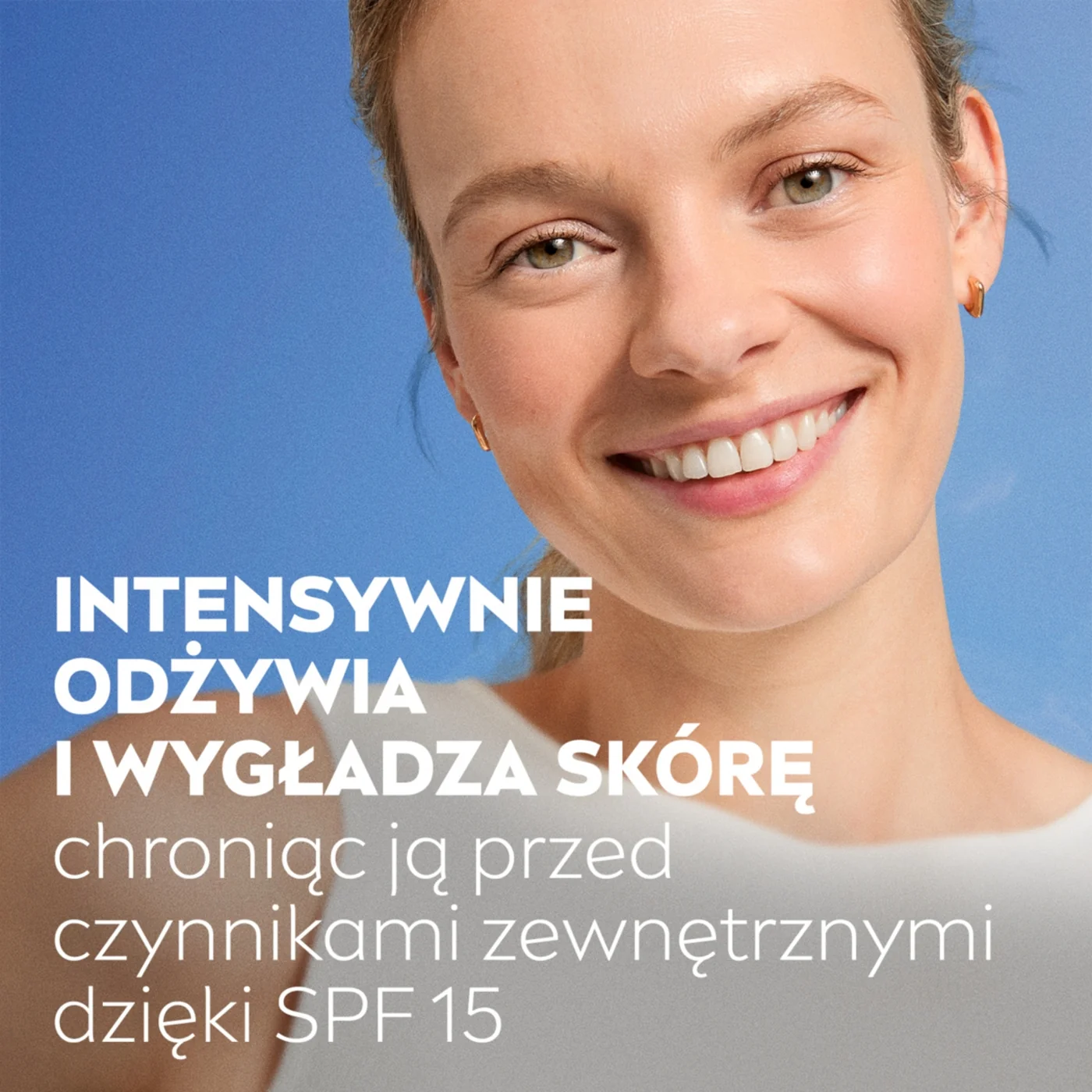 Nivea 24H Nawilżenia odżywczy krem na dzień SPF 15 cera sucha i wrażliwa, 50 ml