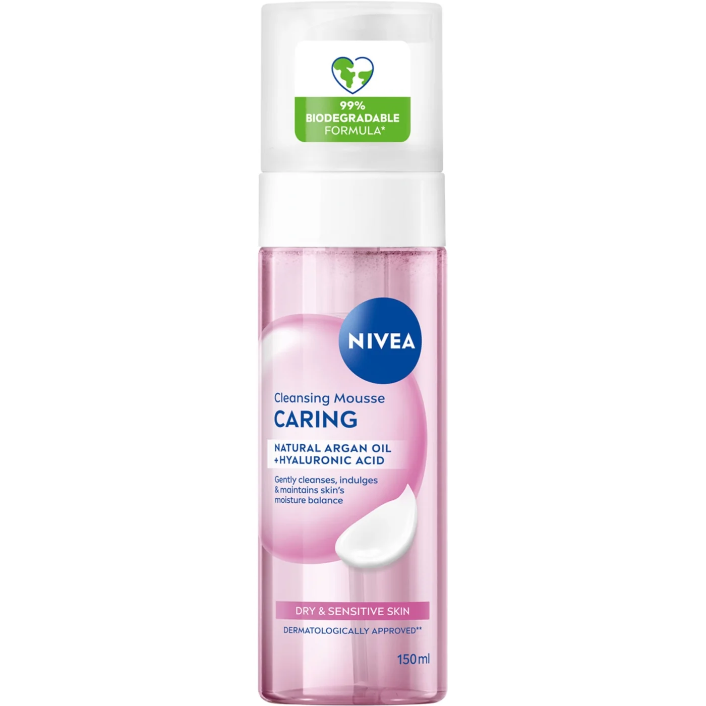 Nivea pielęgnująca pianka do oczyszczania twarzy, 150 ml