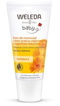 Weleda Baby Calendula krem dla niemowląt i dzieci przeciw odparzeniom Weleda Baby Calendula krem dla niemowląt i dzieci przeciw odparzeniom