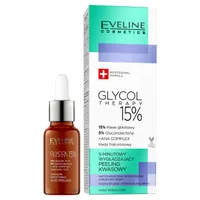 Eveline Cosmetics Glycol Therapy, 5-minutowy wygładzający peeling kwasowy, 18 ml