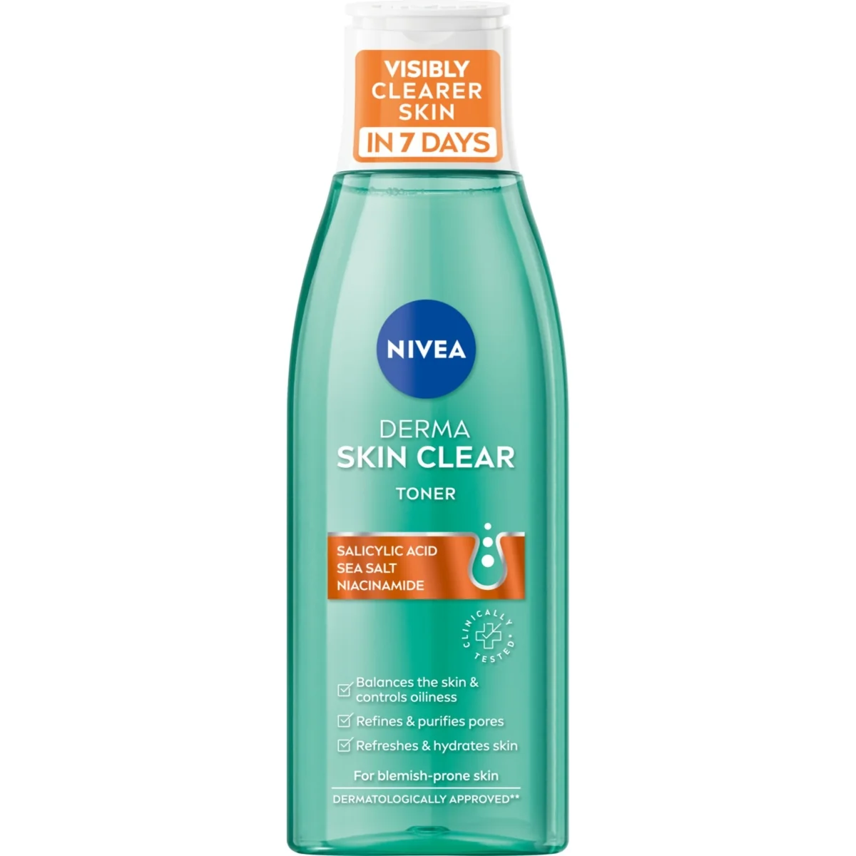 Nivea Derma Skin Clear tonik normalizujący, 200 ml