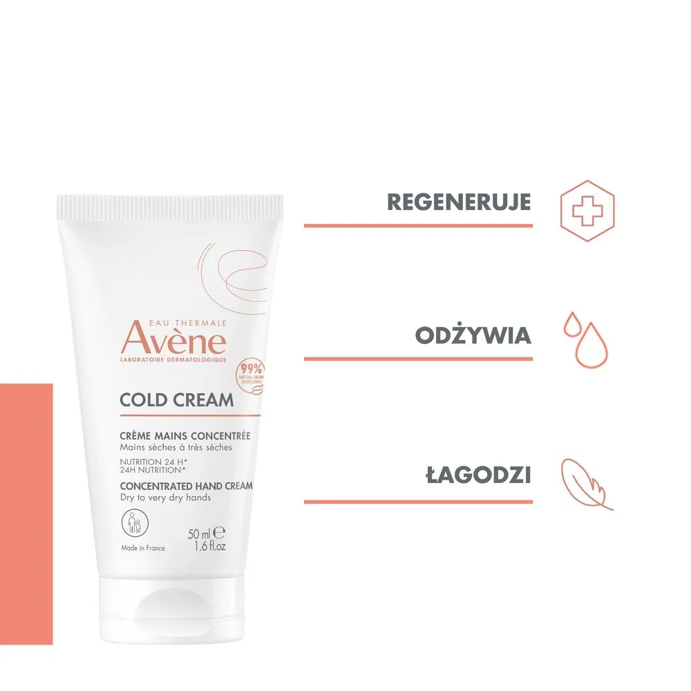 Avène Cold Cream skoncentrowany krem do rąk, 50 ml