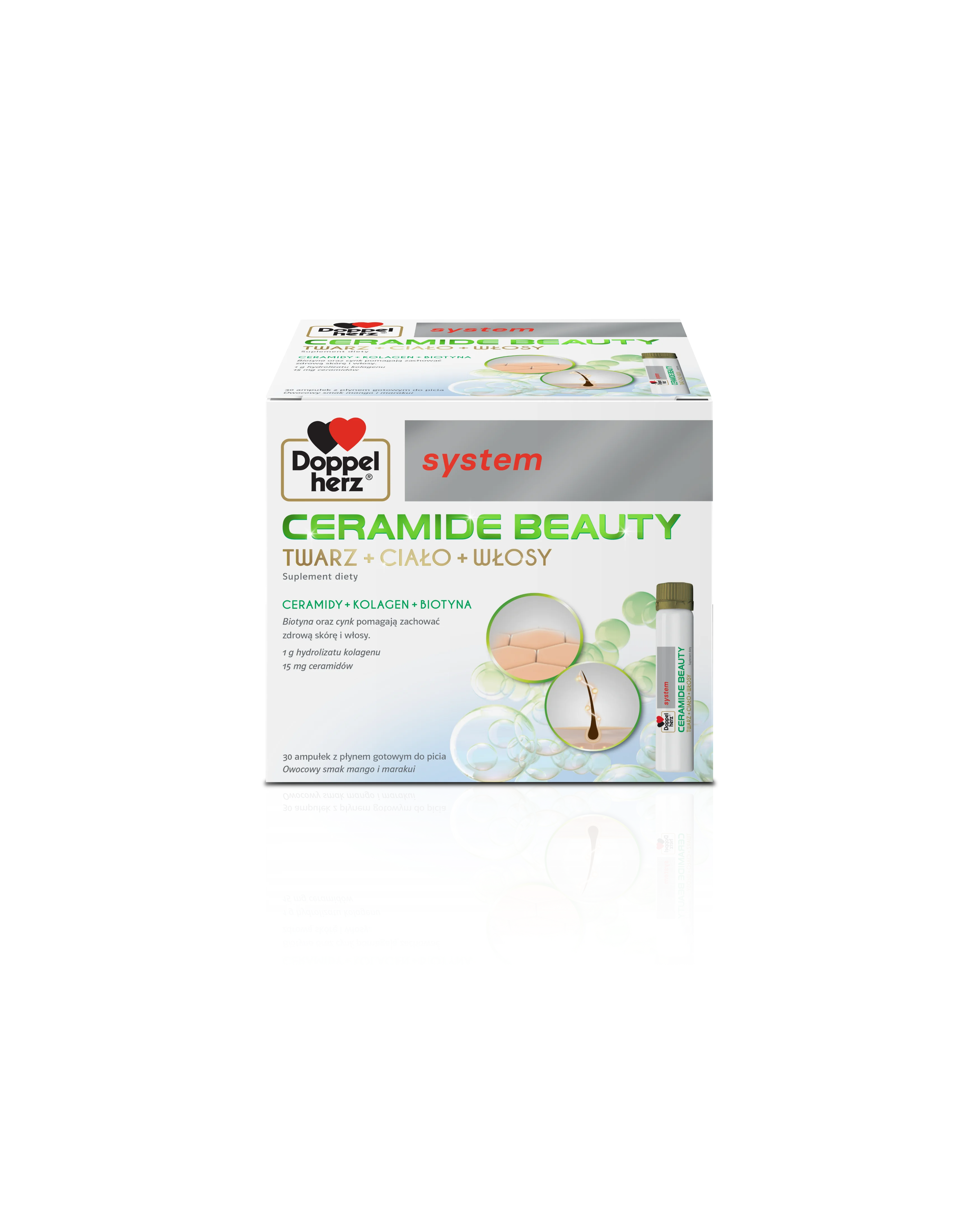 Doppelherz System Ceramide Beauty 30 ampułek x 25 ml