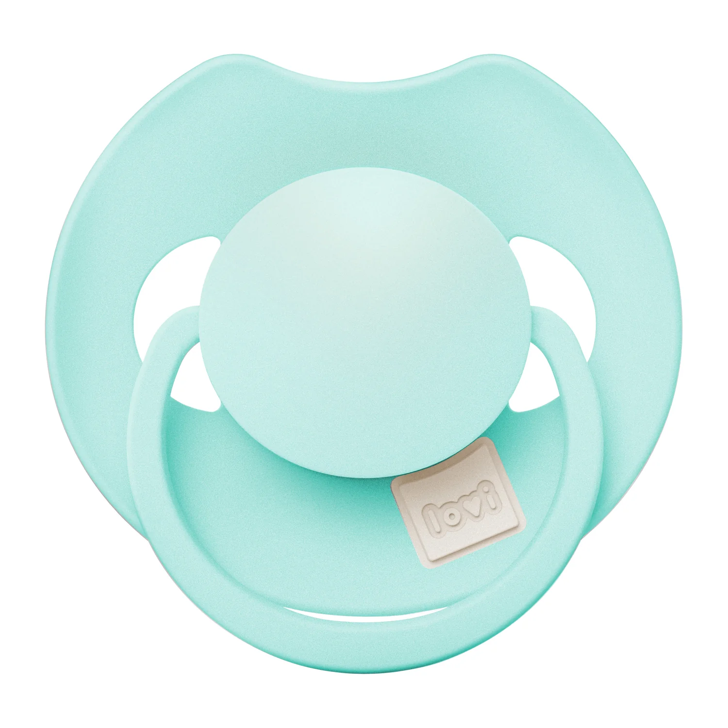 Lovi Prime smoczek silikonowy dynamiczny 0-6 m Logoon/Mint Cream 34/451, 2 sztuki