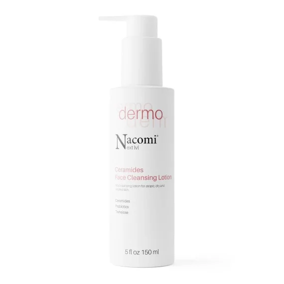 Nacomi Next Level Dermo łagodna emulsja oczyszczająca do twarzy, 150 ml
