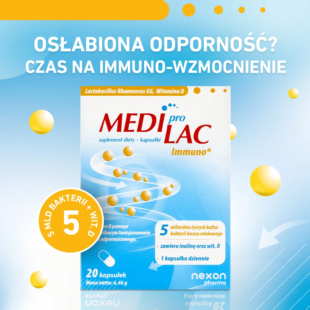Mediprolac Immuno 20 kapsułek