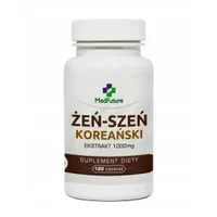 Żeń-Szeń koreański, ekstrakt, 1000 mg, 120 tabletek