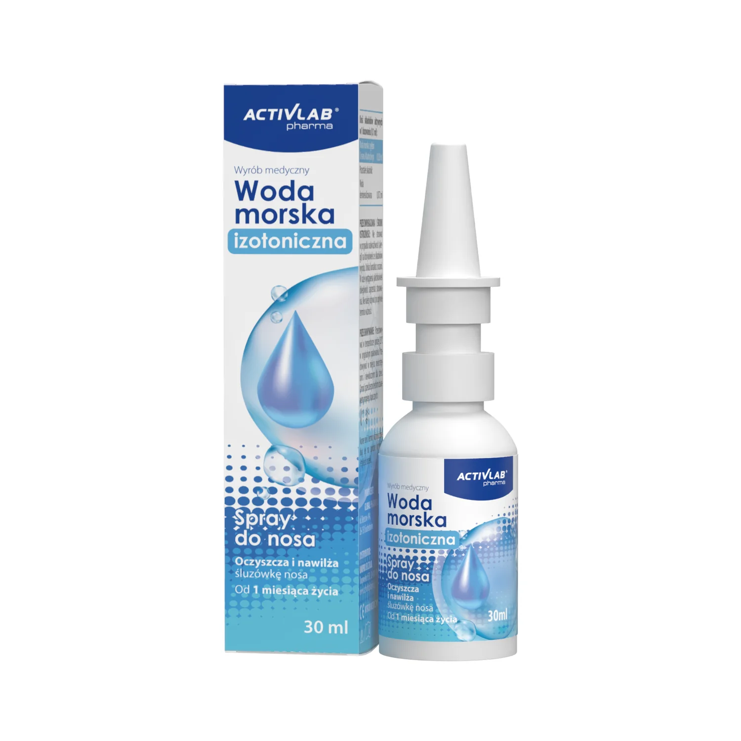 Activlab Woda morska izotoniczna spray, 30 ml