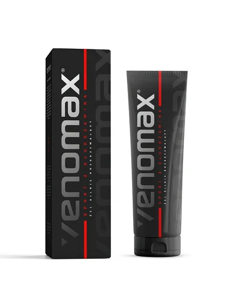 Venomax Sport żel rozgrzewający z glukozaminą, 200 ml