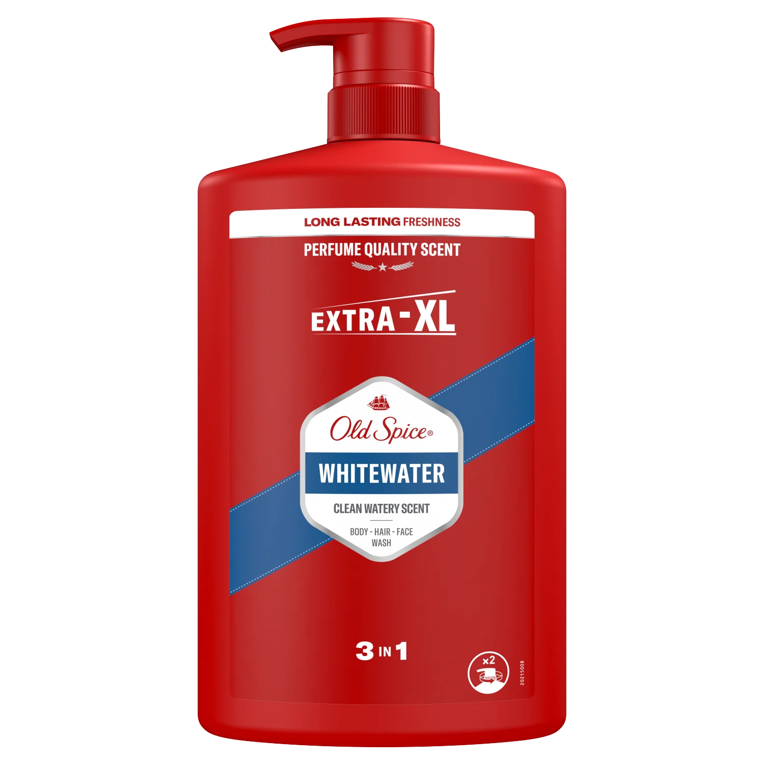 Old Spice Whitewater Żel pod prysznic i szampon dla mężczyzn 3W1, 1000ml