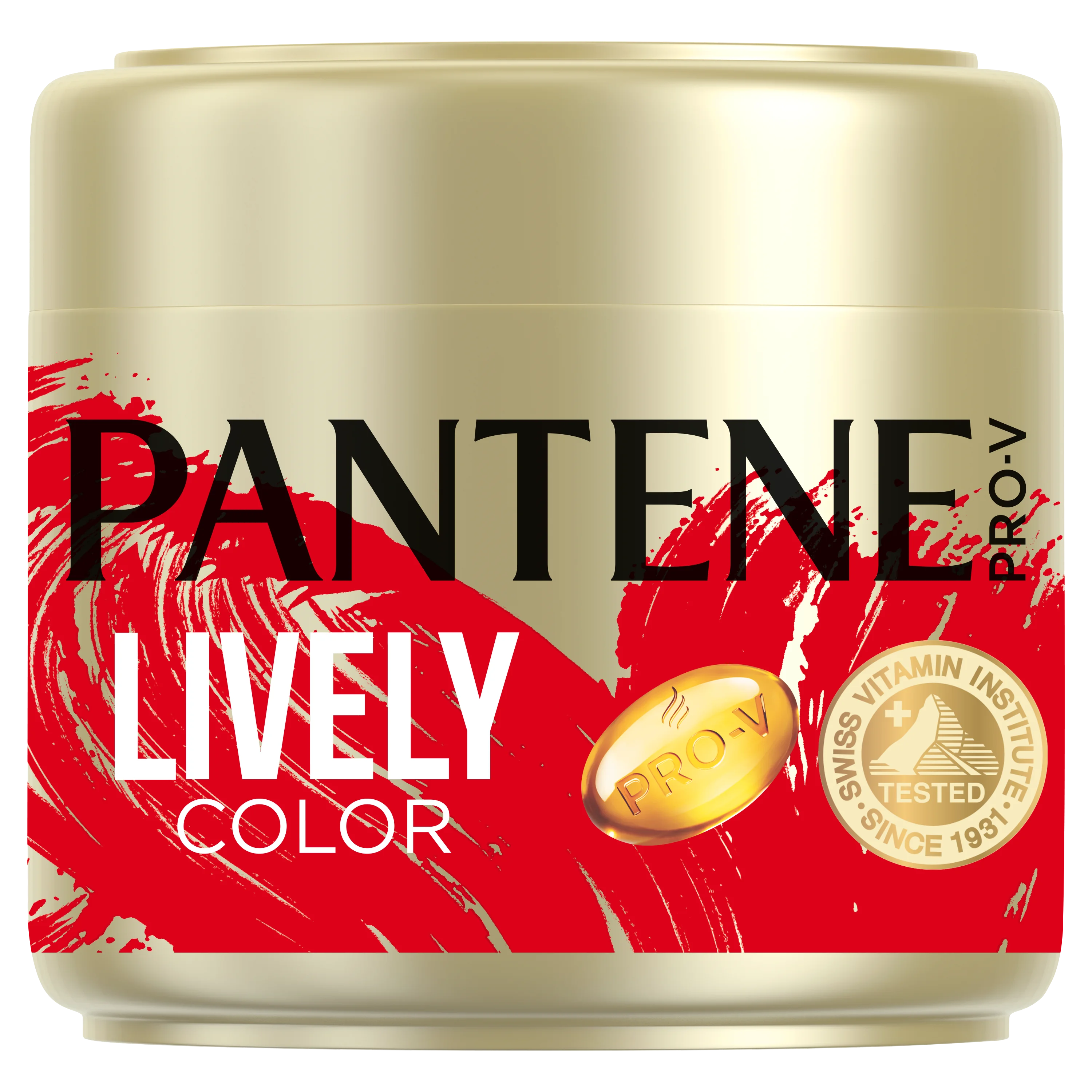 Pantene Pro-V Lively Colour keratynowa maska do włosów, 300 ml