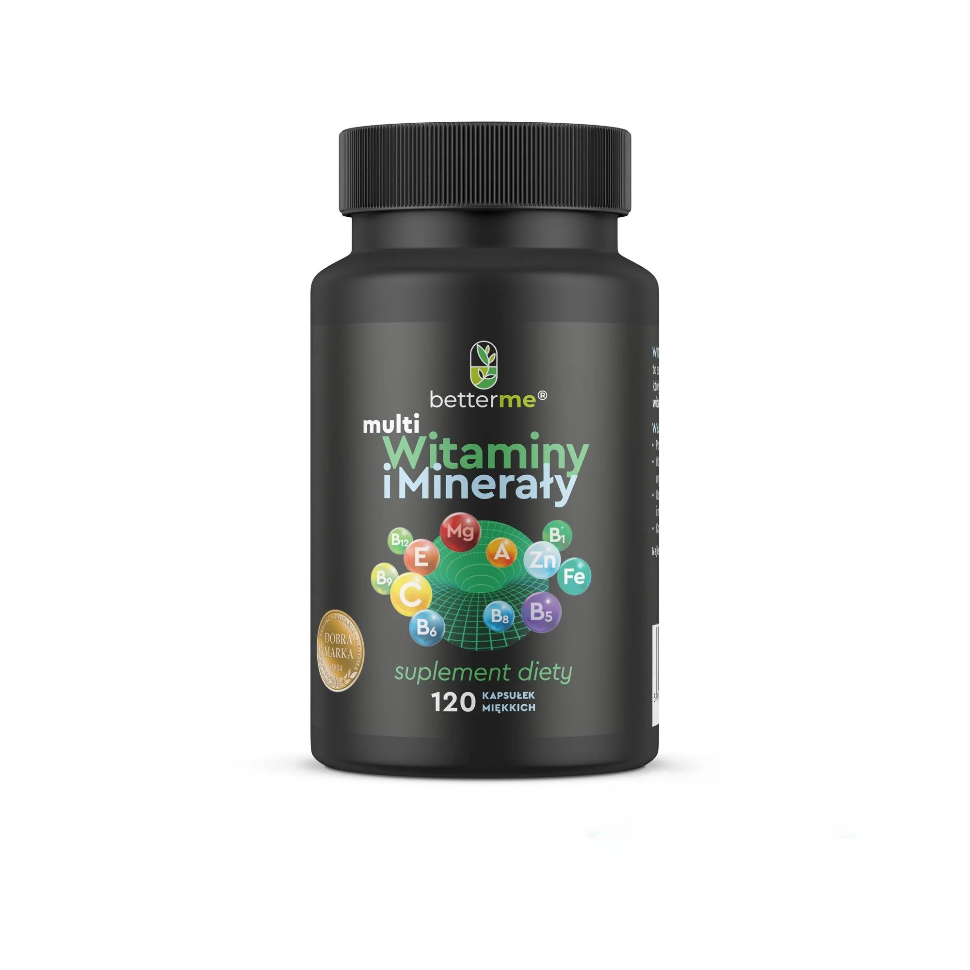 BetterMe Witaminy i Minerały 120 kapsułek