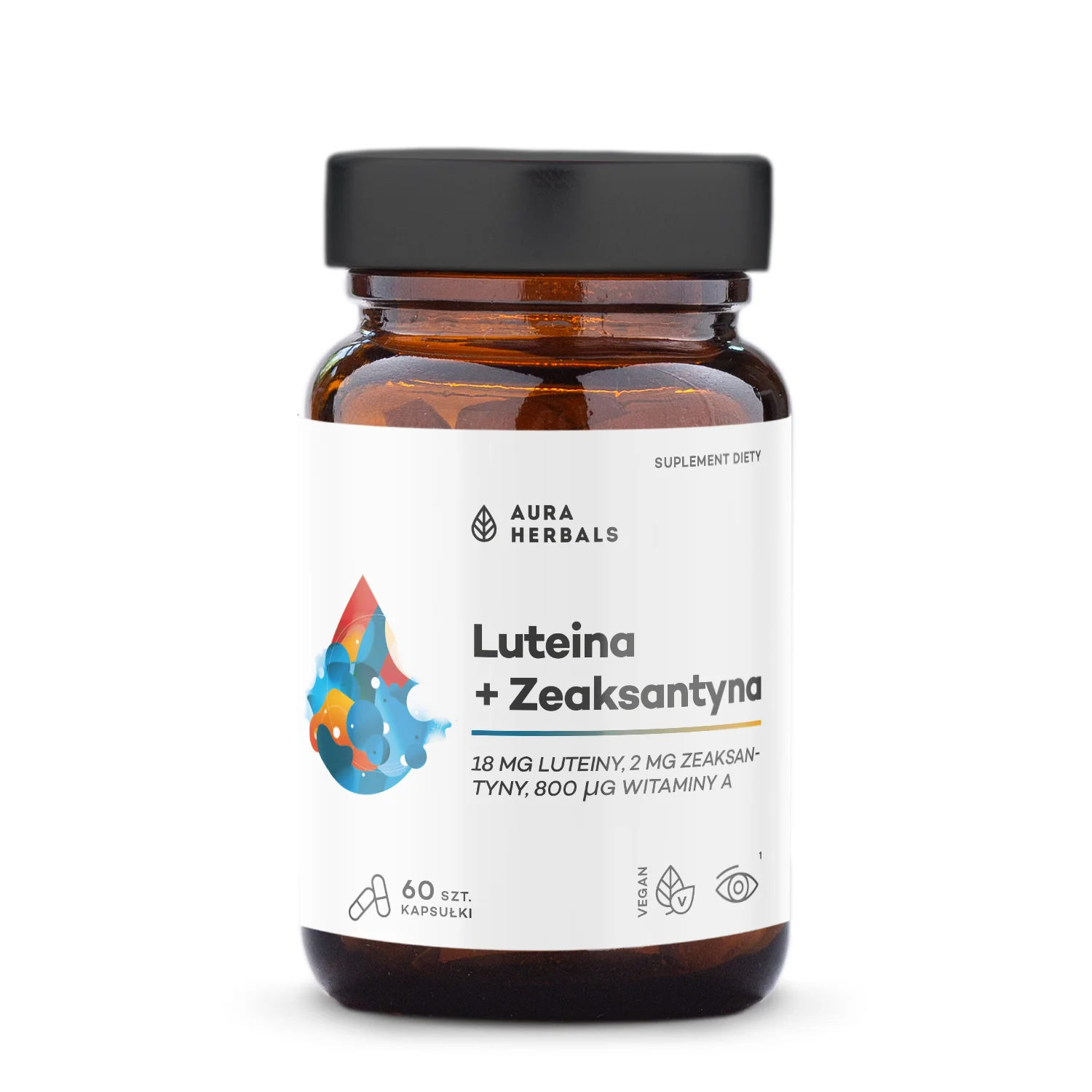Aura Herbals Luteina + Zeaksantyna 60 kapsułek