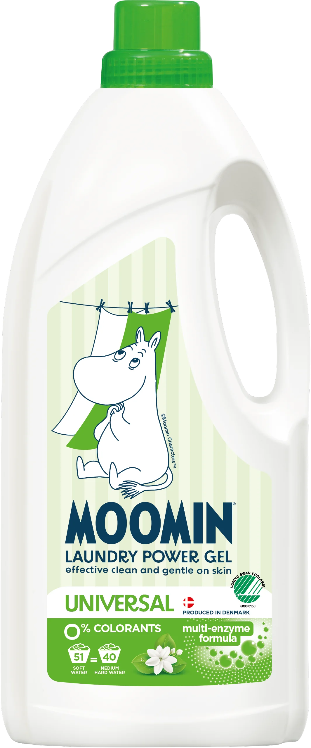 MOOMIN uniwersalny żel do prania 1800 ml