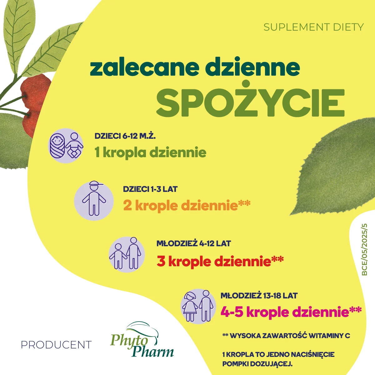 Biaron C Extra suplement diety, krople 30 ml