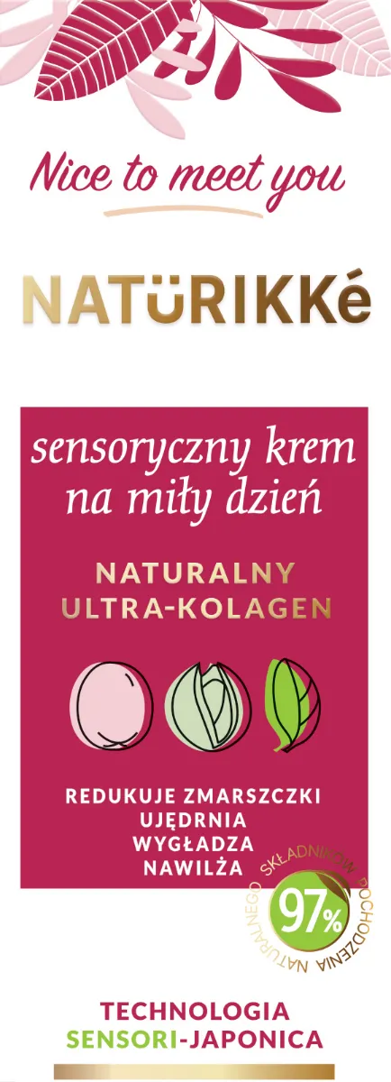 I’m Natürikké Naturalny Ultra-Kolagen sensoryczny krem na miły dzień, 50 ml