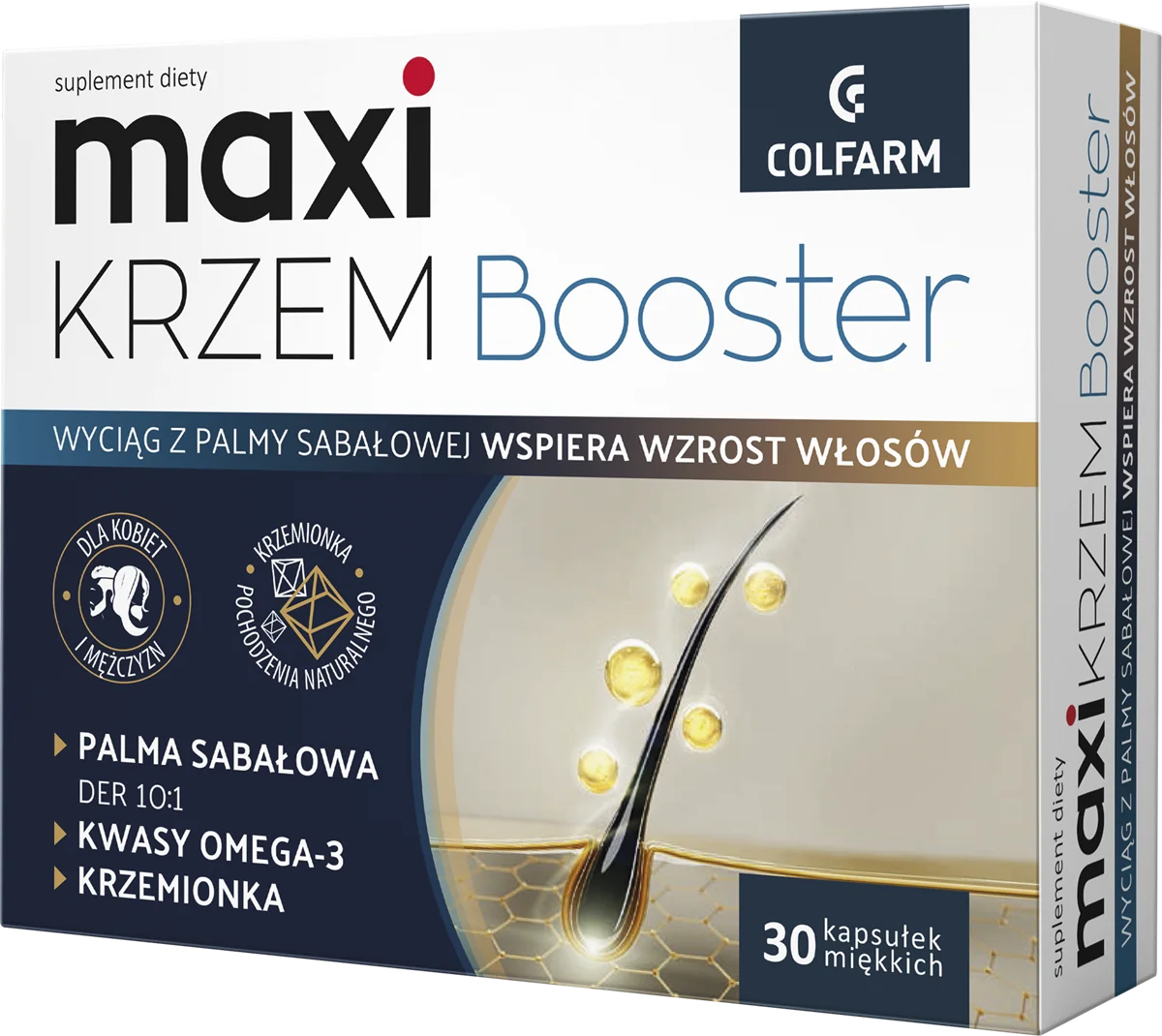 Maxi Krzem Booster 30 kapsułek