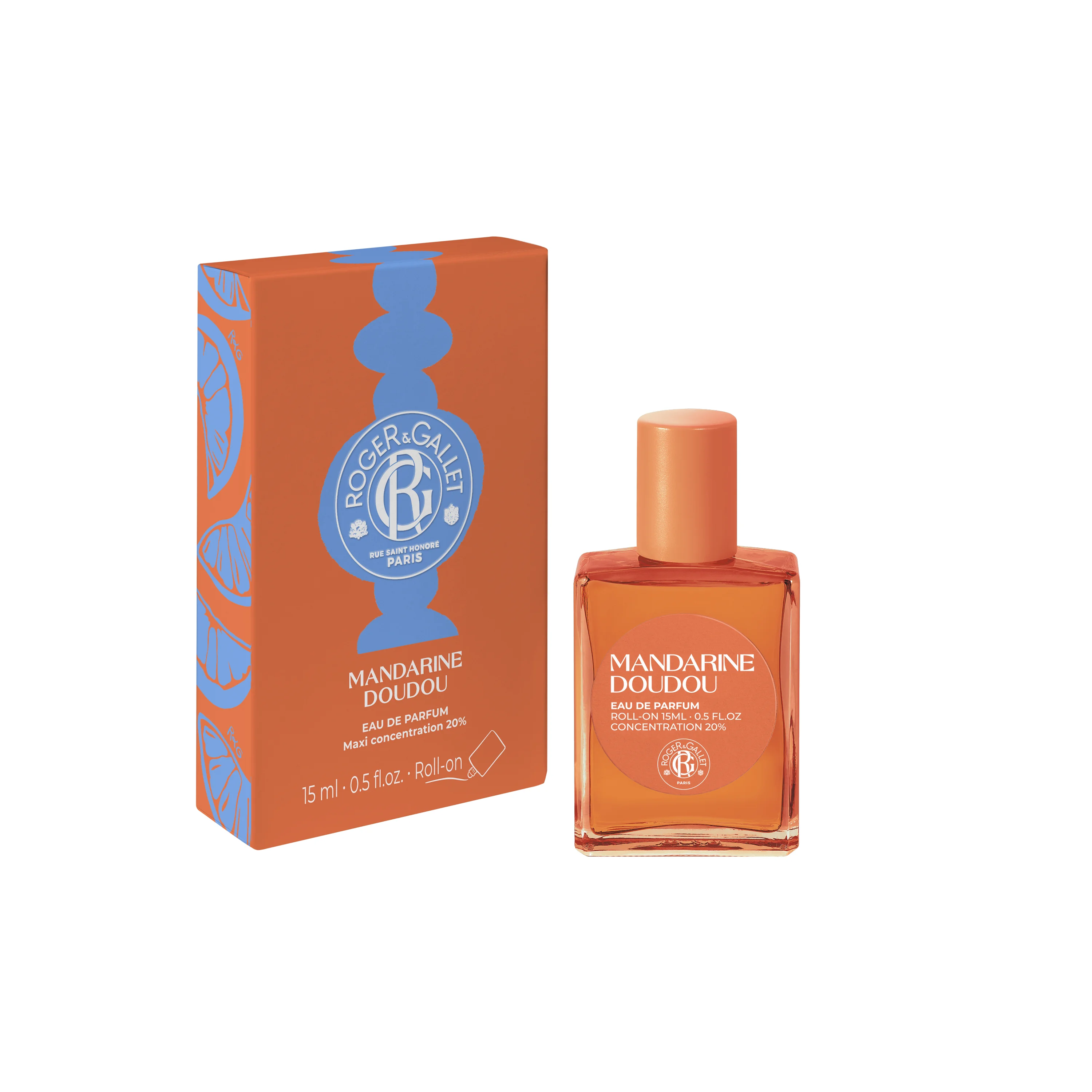 Roger & Gallet Mandarine Doudou woda perfumowana roll-on, 15 ml