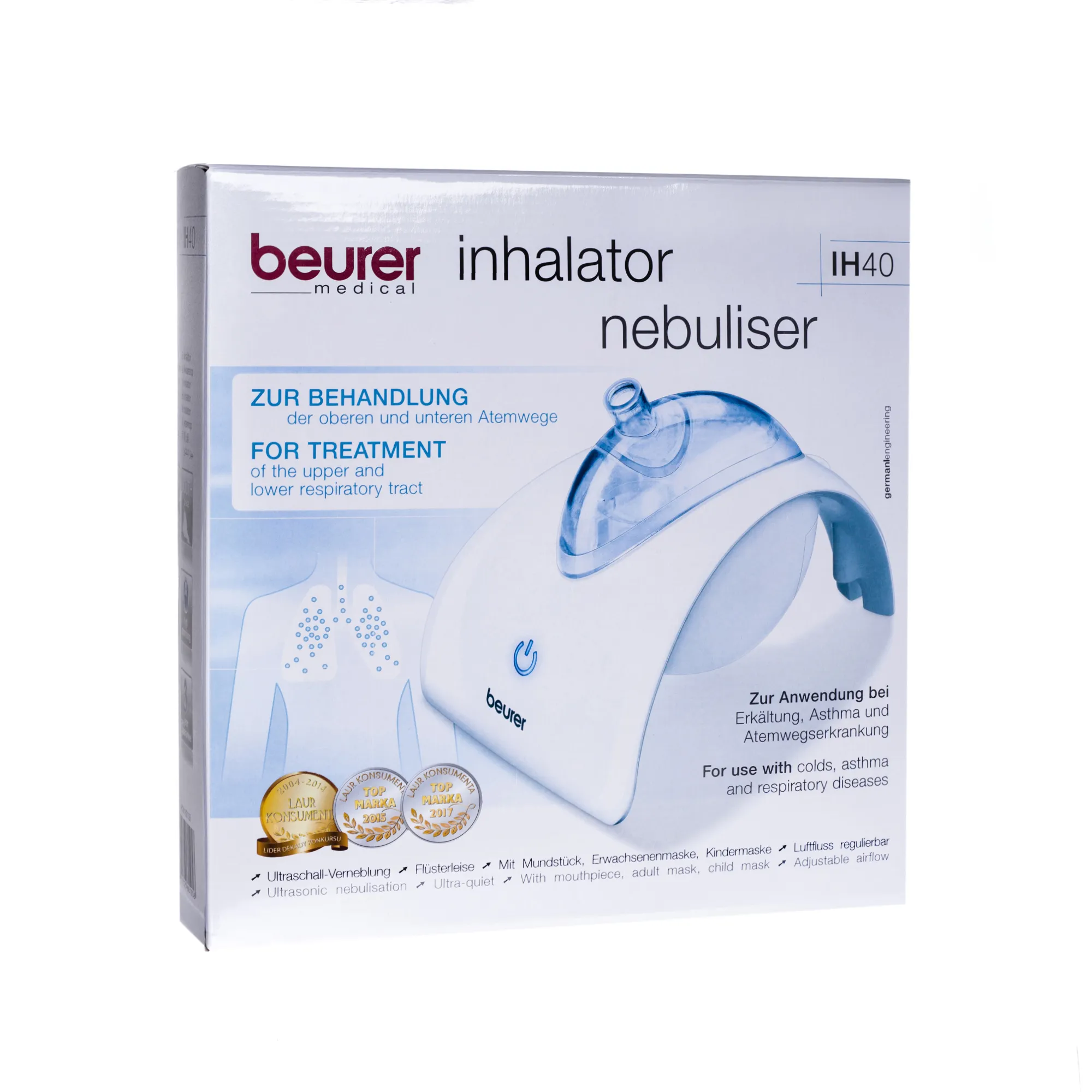 Inhalator ultradźwiękowy Beurer IH 40, 1 sztuka